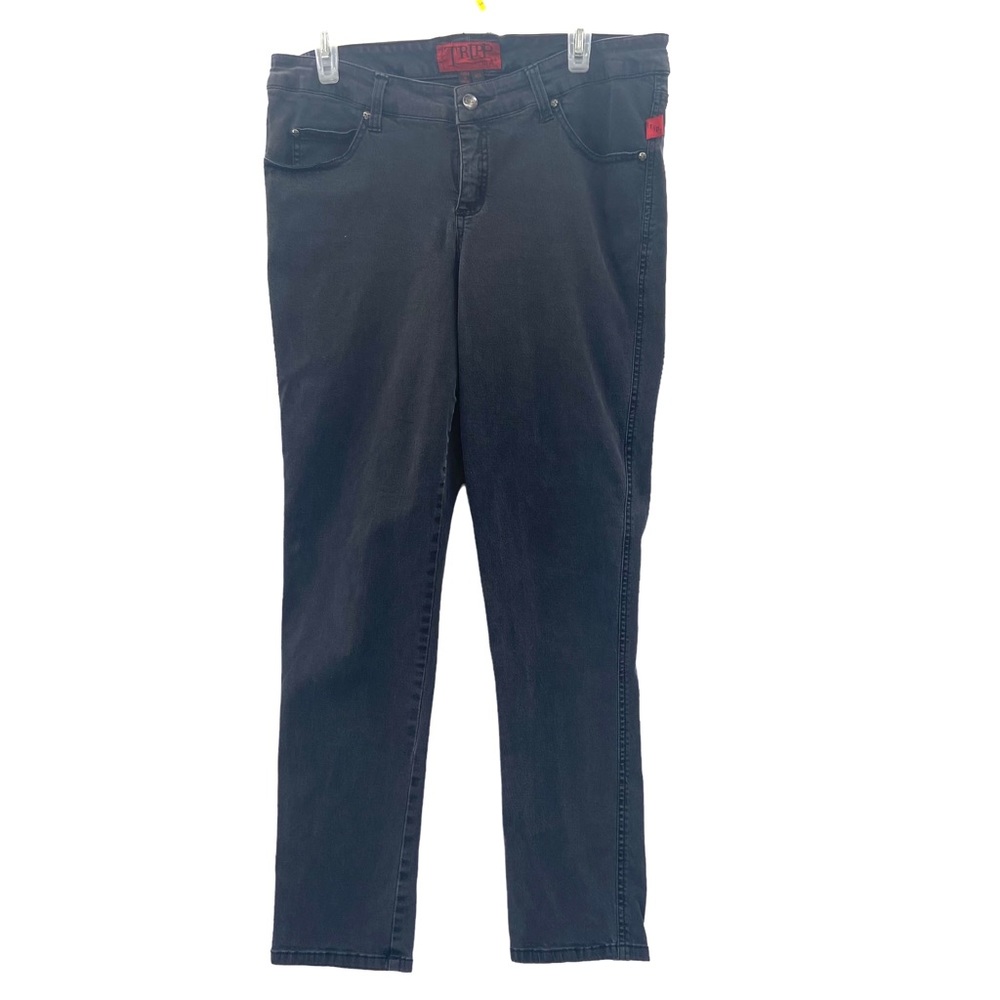 Tripp NYC Daang Goodman Skinny Jeans Black Stretch Denim High Rise SZ 16 S